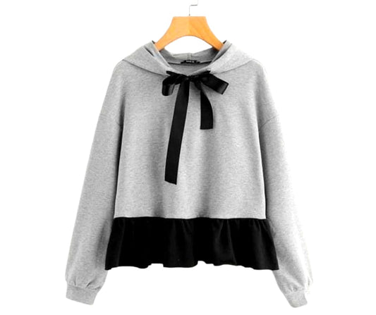 Women's Frill Style Hoodie!